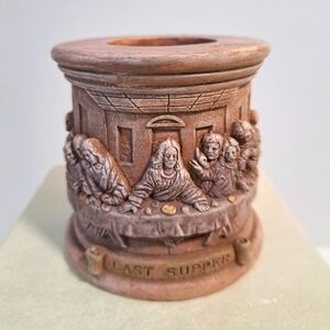 Decorative Collectible Candle Holder The Last Supper